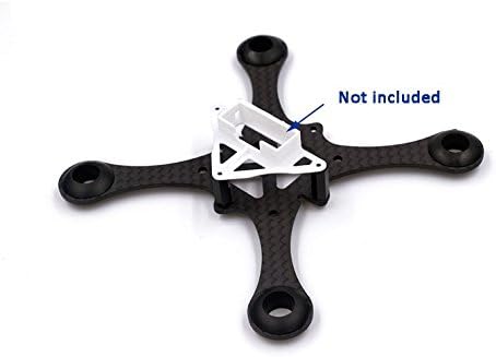 Usmile? Super Lightweight 100mm Micro Brushed Carbon Fiber Quadcopter Frame for Mini Micro FPV Racing Support for 820 8.5 * 20mm Motor