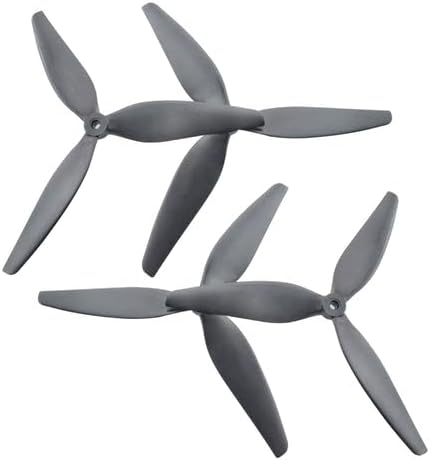 4pcs HQProp Cine8 8x4.5x3 8 Inch 3-Blade Propeller Set (2X CW / 2X CCW) Fiberglass Reinforced Nylon