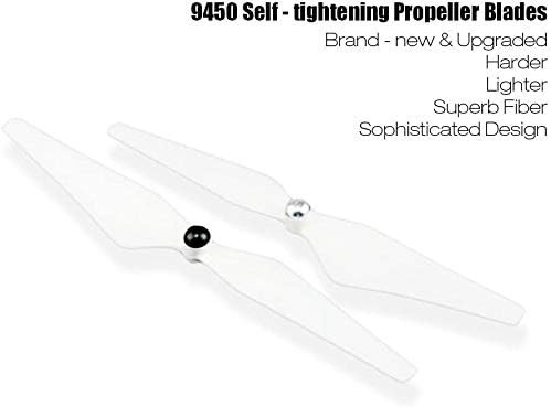 4 Pairs 9450 Self Tightening Drone Propeller(4CW+4CCW) for DJI Phantom 3 Professional, Advanced, Phantom 2 Series?-