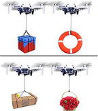 Mavic mini2/mini Drone Clip Payload Delivery Drop Transport Device Drone Release Fishing Bait Carrying Wedding Proposal Device Compatible with DJI Mavic mini drone(Load capacity 0.17 Ib).