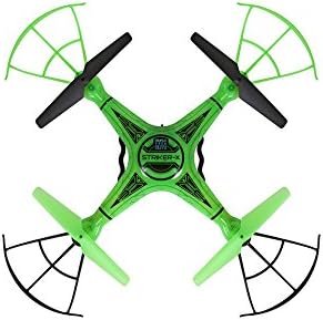 World Tech Toys Striker-X Glow-In-The-Dark 2.4Ghz 4.5Ch RC HD Camera Drone