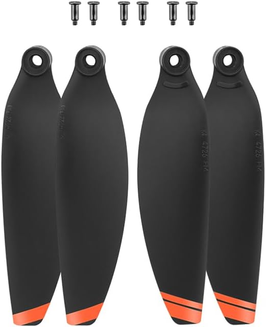 24-Piece Mini 2 Propeller Replacement Low-Noise and Quick-Release Blades Compatible with DJI Mini 2 / Mini SE/Mini 2 SE/Mini 4K Drones, Orange