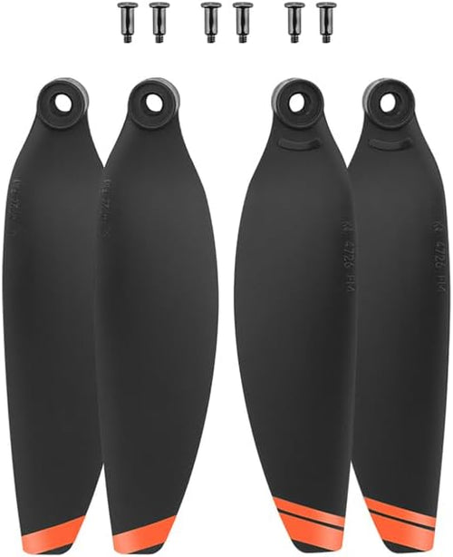 24-Piece Mini 2 Propeller Replacement Low-Noise and Quick-Release Blades Compatible with DJI Mini 2 / Mini SE/Mini 2 SE/Mini 4K Drones, Orange