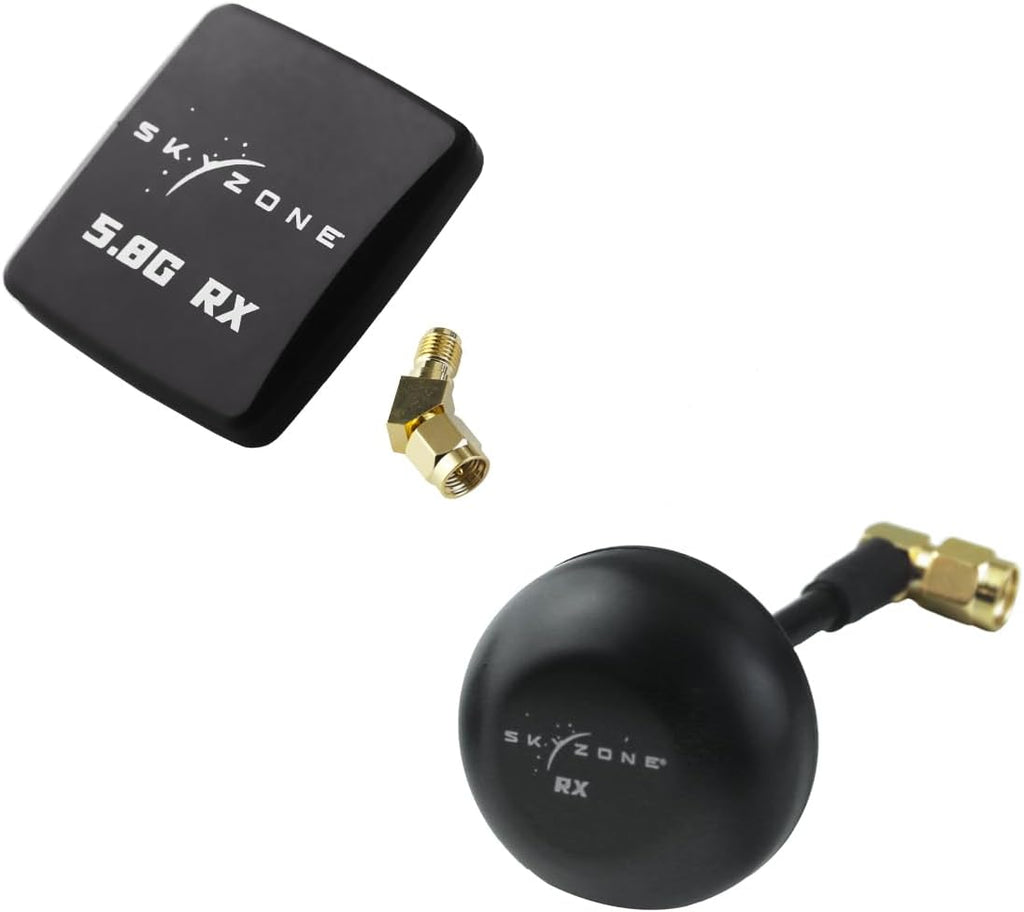 SKYZONE FPV Goggles Antenna 5.8G Flat Panel and Mushroom SMA FPV Antenna for FPV Goggles Receiver RC Drone Monitor