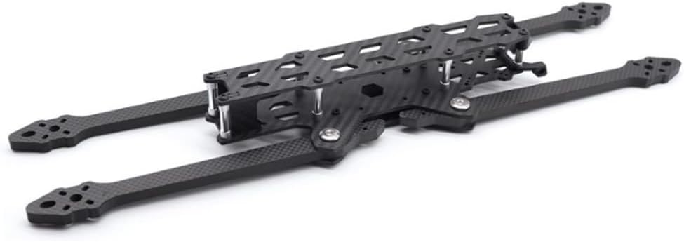 QWinOut Drone Kit LX10 V2 10inch Fold Carbon Fiber Frame Wheelbase 405mm Thickness Arm 7.0mm for 3115 Motor FPV Super Long Range Drones (Only LX10 V2 10inch Frame)