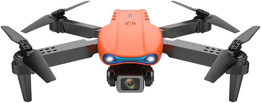 Sonilco E99 Mini Drone with Dual Camera, Altitude Hold, One-Key Takeoff/Landing, Foldable Design, Gyroscope, Headless Mode, 2 Batteries, 9¨C12min Flight Time, Brushed Motor ¨C Wi-Fi FPV Drone for Beginners & Teenagers (Ages 14+) (Orange)