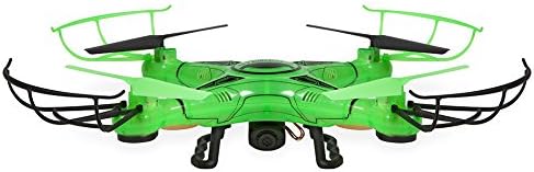 World Tech Toys Striker-X Glow-In-The-Dark 2.4Ghz 4.5Ch RC HD Camera Drone