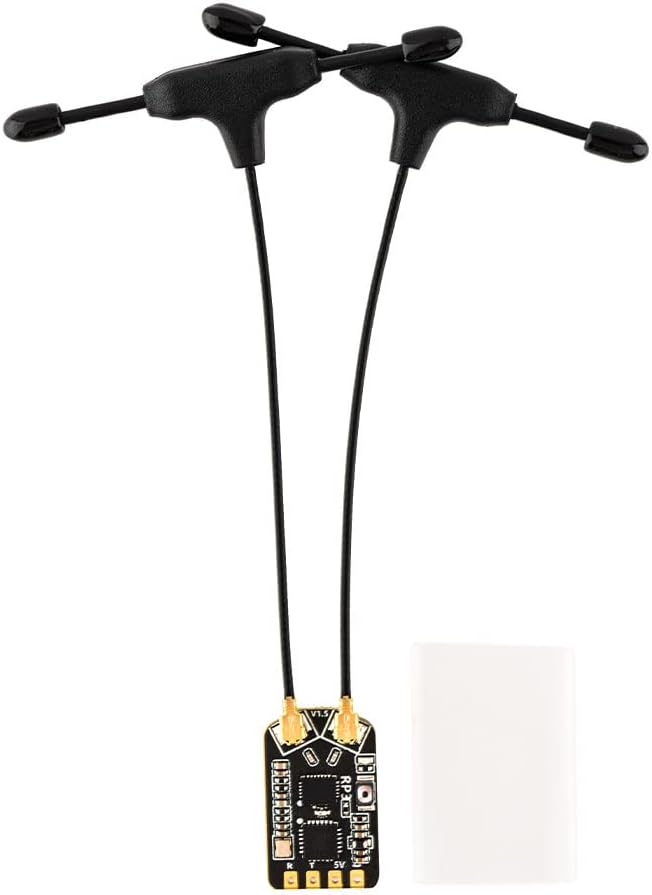 RadioMaster RP3 ELRS Receiver 2.4GHz ExpressLRS Nano Receiver FPV RX Module Receiver Long Range Low Latency for FPV Micro Drone Racing Drone Quadcopter