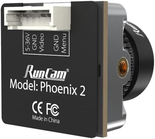 RunCam Phoenix 2 Micro FPV Camera 1000TVL FOV 155¡ã Super Global WDR Day&Night Freestyle Cam with 2.1mm Lens 4:3/16:9 Switchable for FPV Drone,etc.