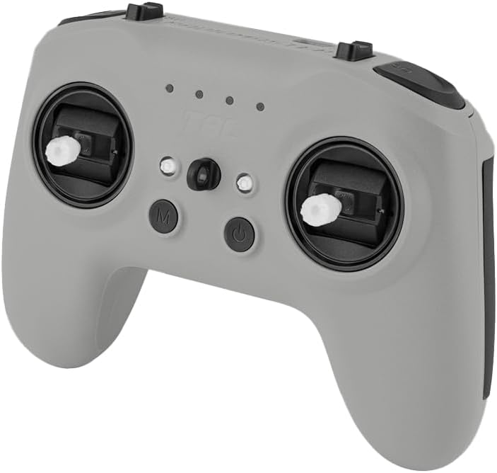 RadioMaster T8L ELRS 2.4GHz 10ch ExpressLRS Hall Gimbal Compact Radio Remote Control Transmitter for RC Drone Mode 2 (T8L Grey 18650)