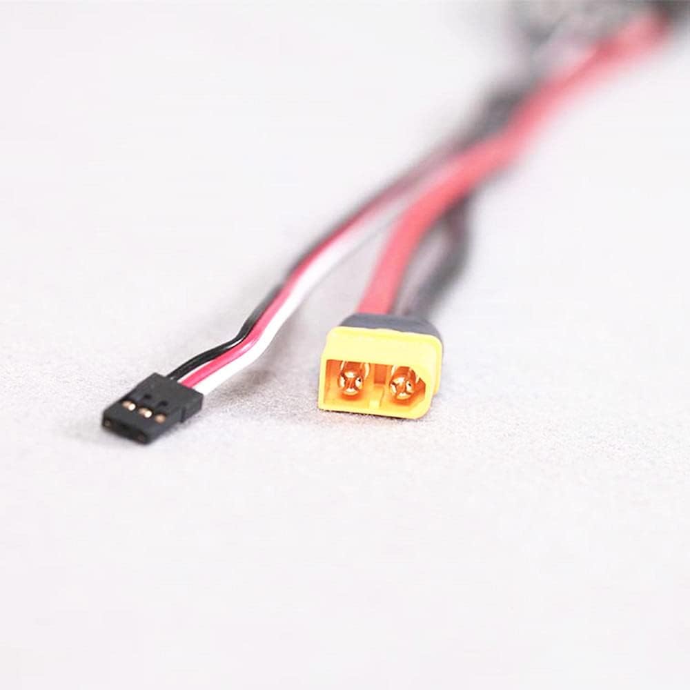 FMS Predator 80A Brushless ESC Electronic Speed Controller 2-6S LIPO 5A SBEC with XT60 Plug for RC Airplane Fixed-Wing Drones