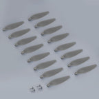 ZY90 PRO GPS Drone Replacement Blades Props Wings (8PCS A, 8PCS B, 4PCS Screws), Essential Drone Accessories and Spare Parts