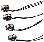 Happymodel EX1404 1404 Motor KV2750 KV3500 KV4800 3-4S Brushless Motor 1.5mm Mounting Shaft for DIY Racing Freestyle 3inch Drones (3500KV 4pcs)