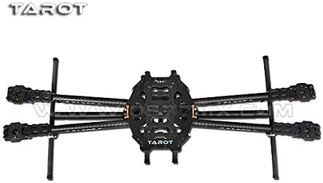 Tarot 650 Carbon Fiber 4-Axis Aircraft Fully Folding FPV Drone UAV Quadcopter Frame Kit for DIY Aircraft Helicopter TL65B01