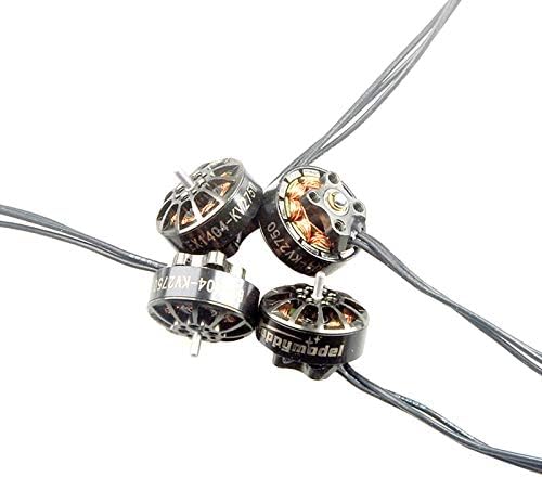 Happymodel EX1404 1404 Motor KV2750 KV3500 KV4800 3-4S Brushless Motor 1.5mm Mounting Shaft for DIY Racing Freestyle 3inch Drones (3500KV 4pcs)