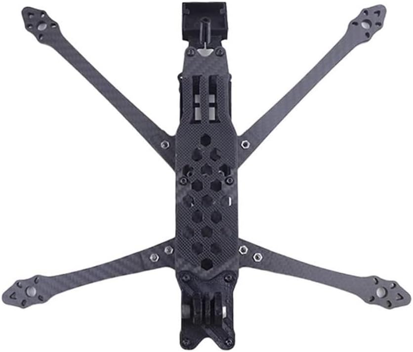 7 Inch Drone Frame Kit Fit for RC AK DC Freestyle Long Distance FPV(03 Sky end)
