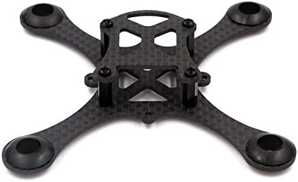 Usmile? Super Lightweight 100mm Micro Brushed Carbon Fiber Quadcopter Frame for Mini Micro FPV Racing Support for 820 8.5 * 20mm Motor