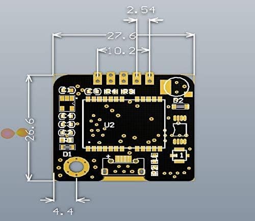 2Pack GPS Module,Navigation Satellite Positioning NEO-6M,Arduino GPS, Drone Microcontroller, GPS Receiver Compatible with 51 Microcontroller STM32 Arduino UNO R3 with Antenna High Sensitivity