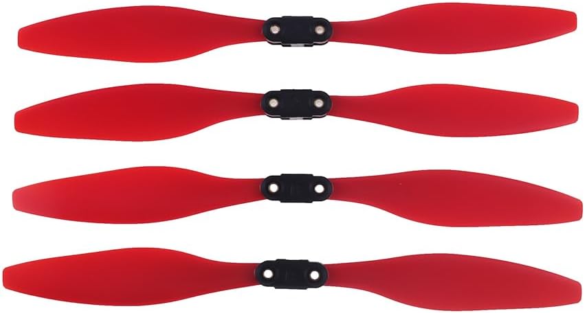 3 Sets 12 pcs Red White Black Foldable Propeller for HS720 HS720E Four-axis Aircraft Blade Aerial Photography Brushless Drone Accessories