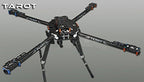 Tarot 650 Carbon Fiber 4-Axis Aircraft Fully Folding FPV Drone UAV Quadcopter Frame Kit for DIY Aircraft Helicopter TL65B01