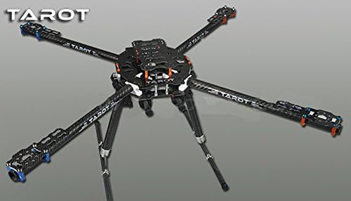Tarot 650 Carbon Fiber 4-Axis Aircraft Fully Folding FPV Drone UAV Quadcopter Frame Kit for DIY Aircraft Helicopter TL65B01