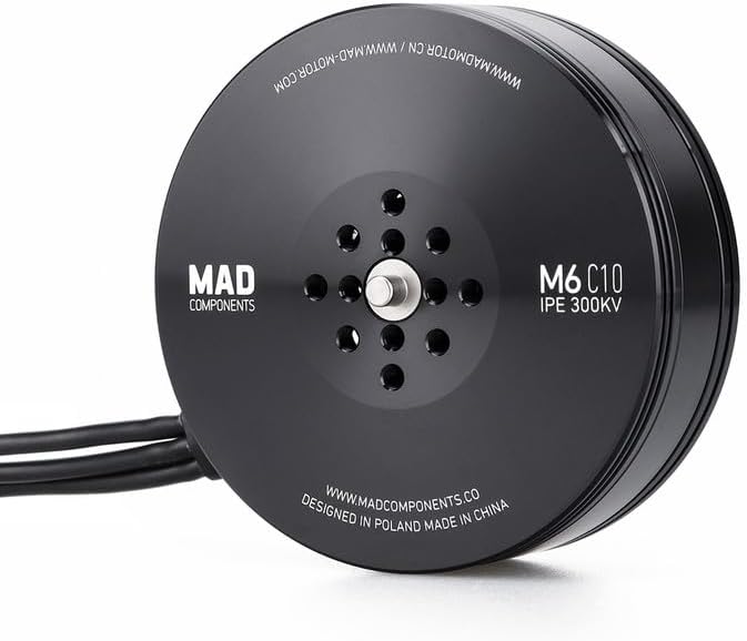 MAD M6C10 IPE 150KV 200KV 250KV 300KV Brushless Motor for Multirotor Quadcopter Hexrcopter Drone RC DIY Hobby rig (300KV)