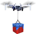 Mavic mini2/mini Drone Clip Payload Delivery Drop Transport Device Drone Release Fishing Bait Carrying Wedding Proposal Device Compatible with DJI Mavic mini drone(Load capacity 0.17 Ib).