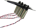 8520 Coreless Brushed Motor Set 53000rpm 8.5x20mm + 75mm CW CCW Propeller
