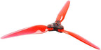 4 Pairs of Dalprop fold f7 7 inch Folding Propeller Props for Freestyle Micro Carbon Fiber FPV Racing Quadcopter Quad Drone Frame (Red)