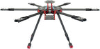 QWinOut Q705 Six-axls Folding Arm Hexacopter Aircraft Frame Kit 705MM 6-Axls Airframe with Landing Gear Skid for DIY Drone