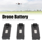 VBESTLIFE 3PCS Drone Battery, 3 x 750mAh 3.7V Rechargeable Quadcopter Drone Lithium Battery for E88max E99max P8 a13 a15 k6max k9max k10max k12max k706 k708 s1s