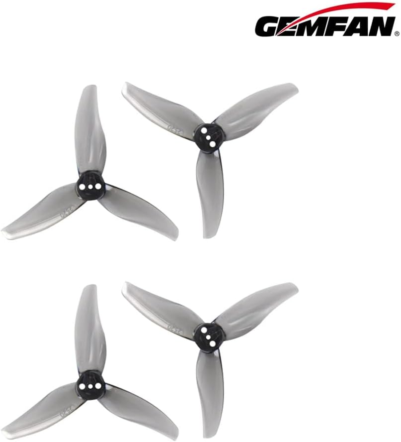 8Pairs Gemfan Hurricane 2520 2.5X2X3 3-Blade PC Propeller 1.5MM for FPV Freestyle 2.5Inch Drone 1106 1404