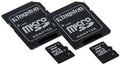 HUBSAN H501S X4 FPV Quadcopter Drone Memory Card 2 x 8GB microSDHC Memory Card with SD Adapter (2 Pack)