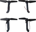 4pcs E58 Quadcopter Drone Arms with Motor and Propellers, Multirotors Replacement for E58/L800/JY019/S168 FPV Flying Drone