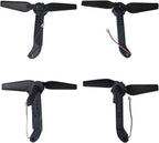 4pcs E58 Quadcopter Drone Arms with Motor and Propellers, Multirotors Replacement for E58/L800/JY019/S168 FPV Flying Drone