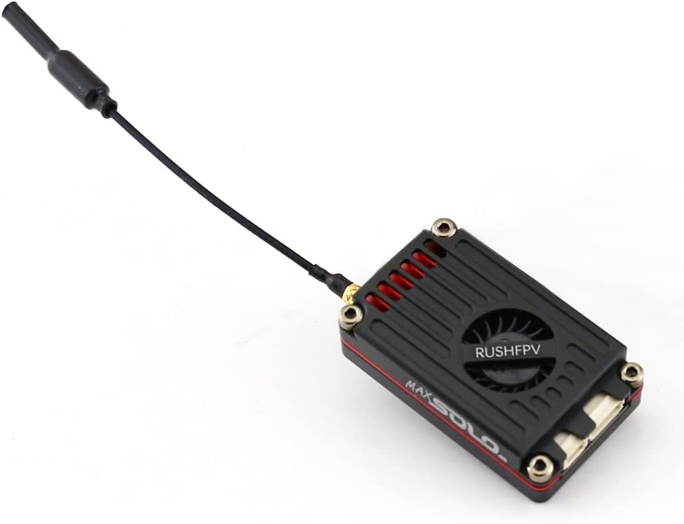 Rush Tank VTX 2.5w MAX Solo VTX 5.8G FPV Transmitter CNC Shell Long Range for RC Drone MultiRotor FPV Racing