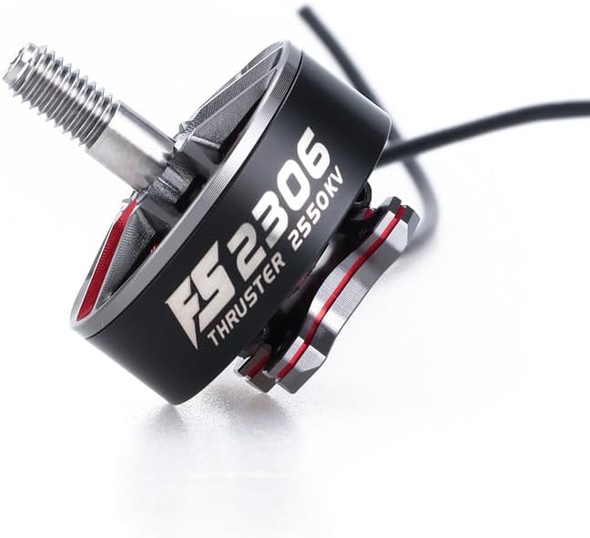 FS 2306 1750KV 1960KV 2550KV Brushless Motors for DIY FPV Racing Drone Quadcopter RC Hobby Models (Red 1960KV)