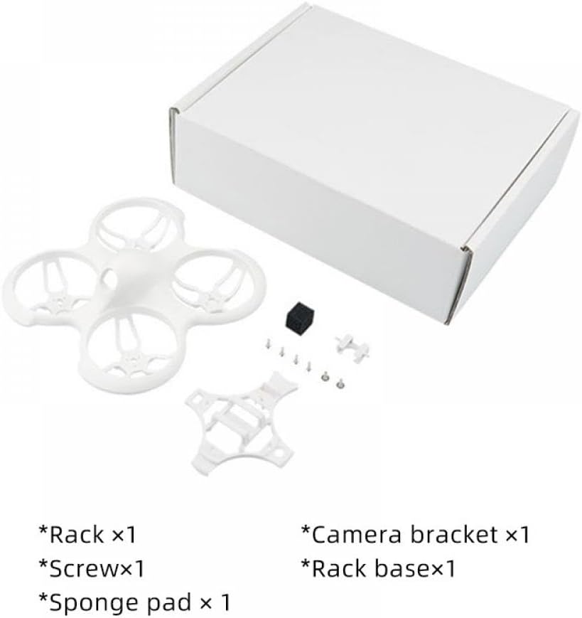 Cetus Pro Brushless Whoop Frame Replacement Drone Frame PA12 Material Compatible with Cetus Pro Quadcopter FPV Kit 1PCS Or 2PCS(1PCS)