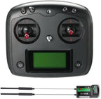 GoolRC Flysky FS-i6s 2.4G 10CH AFHDS 2A RC Transmitter with FS-iA6B Receiver for RC Drone Airplane Multicopter Helicopter (Black)