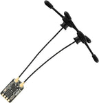 Radiomaster ELRS Receiver RP3 2.4GHz ExpressLRS Nano Receiver with 79mm UFL T Dual Antenna for ELRS FPV Remote Controller Ideal for FPV Drone/Tiny Whoop/Fixed-Wing RC Plane