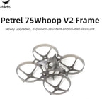 HGLRC 75Whoop V2 with Hood Kit, Ultra-light Indoor Frame FPV Racing Drone