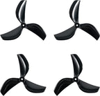 BETAFPV Gemfan 16pcs 45mm 3-Blade Whoop Drone Propeller with 1.5mm Shaft Hole Compatible for FPV Racing Like Meteor75 Pro 1S FPV Whoop Drone Quadcopter