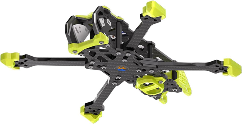 VOLADOR VX3.5 O4 Pro Air Unit RC FPV Racing Drone Quad T700 Carbon Fiber 3.5¡å HD quashed-X Quadcopter Frame Kit RC DIY Parts w/TPU Accessories Yellow