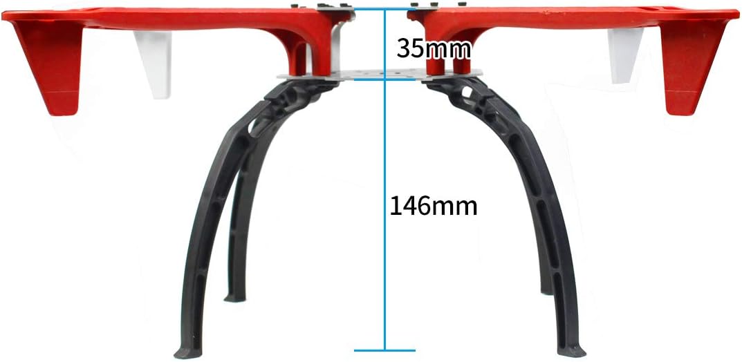 QWinOut F450 Drone Frame Kit 4-Axis Airframe 450mm Quadcopter Frame Kit with Landing Skid Gear