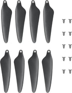 UranHub G30 4K Drone Propellers, Set of 8 with 10 Screws, Grey
