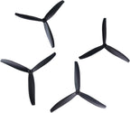 8 Inch Glass Fiber Nylon 8-Inch Propellers, 3-Blade Props for Cinelifter FPV Drones, Black (4 pcs - 2 CW, 2 CCW)