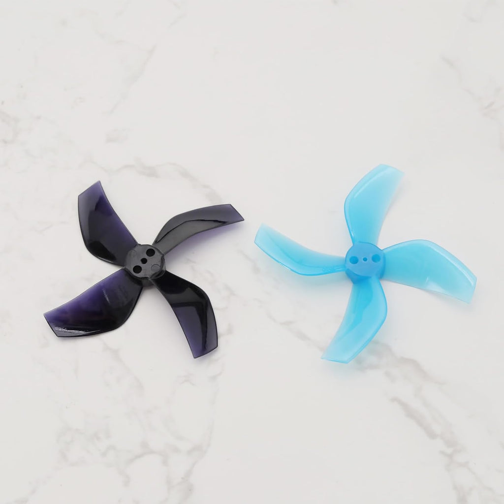 16PCS 2020 4-Blade Propellers with 1.5 mm Shaft Compatible with Beta85X HD Digital VTX Drone 1103 8000KV & 1105 5000KV Brushless Motors