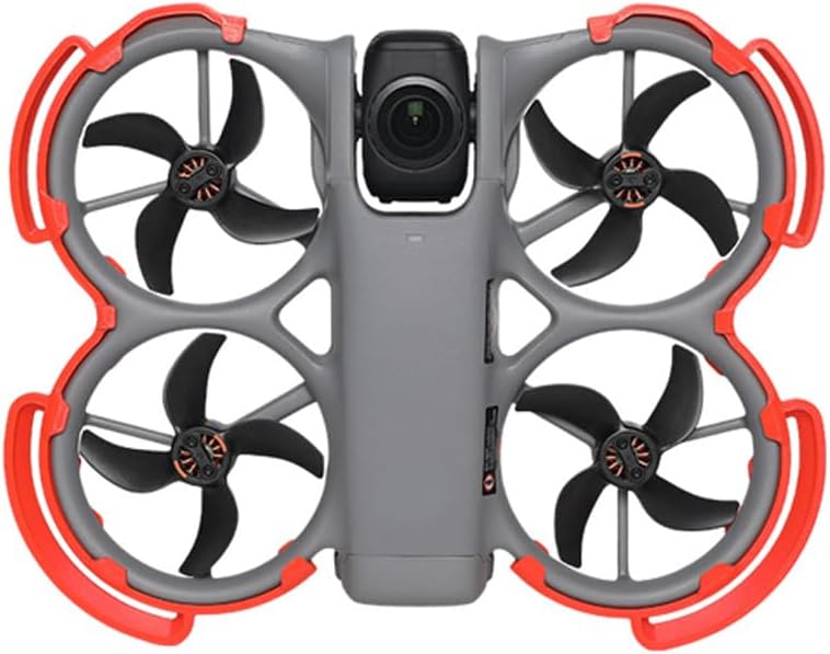 3-IN-1 Avata 360 Accessories Bundles, Propeller Guard+Tail+Landing Gear for DJI Avata 360 Fly More Combo Drone Protection (Orange)