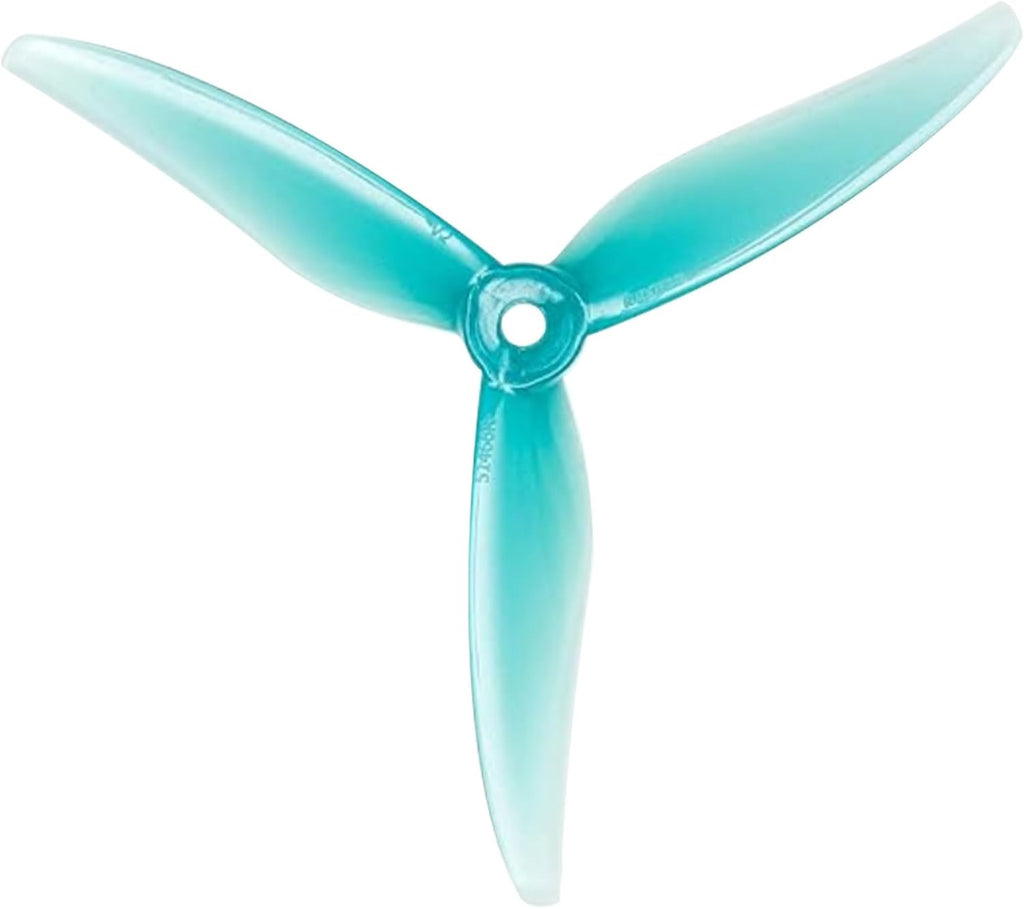 16pcs Fpv Drone Props Propeller: Gemfan 51466 V2 Hurricane MCK Tri-Blade 5 Inch Props for 4S 6S FPV Freestyle Racing, 8xCW 8xCCW