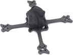 QWinOut Eyas100 65MM 3K Carbon Fiber Toothpick Frame Kit with 3D Print 19MM / 14mm Camera Canopy for DIY RC Drone FPV Racing Quadcopter Freestyle True X (19mm Wide)